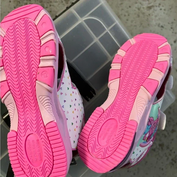 New WT light up Trolls sandals for girls size 12 - Picture 3 of 6